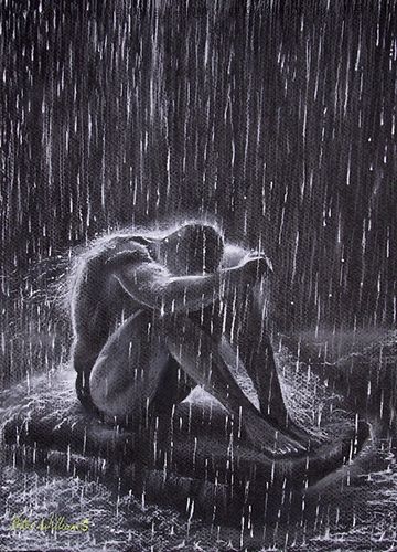Hard Rain by unknown artist
